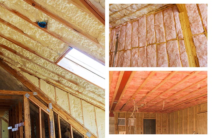 different types insulation