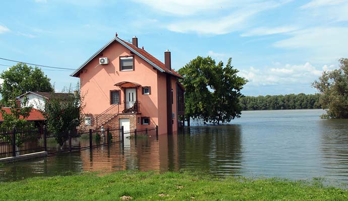 Flooding House